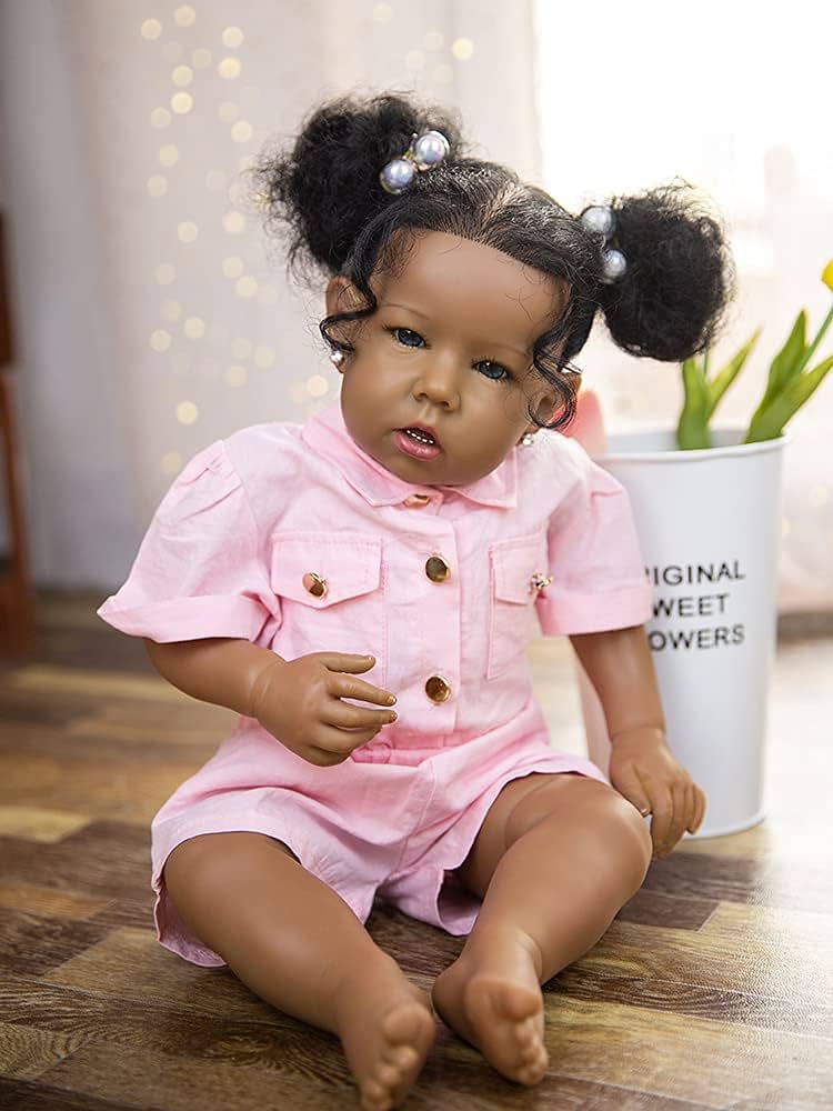Buy Beautiful African American Silicone Reborn Dolls | Affordable Realistic Black Infant Babies